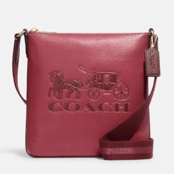 Coach Mini Rowan File Bag With Horse And Carriage